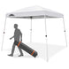 10x10 Slant Leg Up Canopy 8x8 Top 10x10 Base - Eagle Peak Custom Canopy Tent