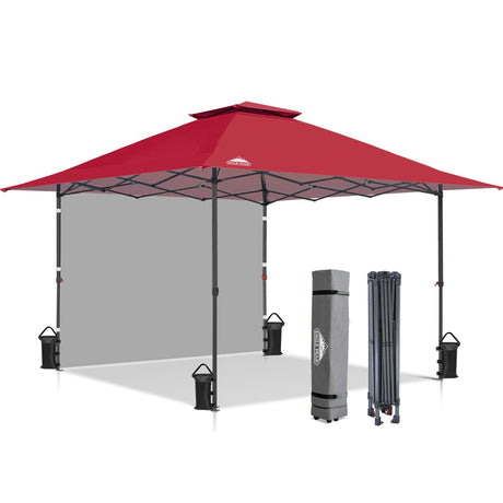 13x13 Pop Up Canopy Tent With Sidewall - Eagle Peak Custom Canopy Tent