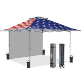 13x13 Pop Up Canopy Tent With Sidewall - Eagle Peak Custom Canopy Tent