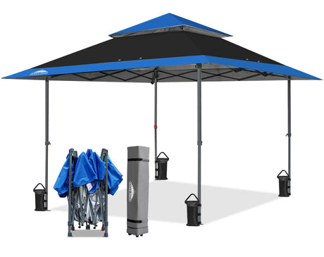 13x13 Straight Leg Pop Up Canopy Tent with 169 sqft of Shade - Eagle Peak Custom Canopy Tent