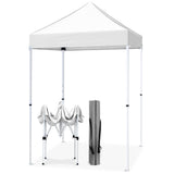 5x5 Pop Up Canopy Tent Instant Straight Leg  Outdoor Canopy Easy Set-up