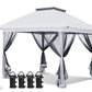 13x13 Pop Up Gazebo with Netting w/ 169 sqft of Shade - Eagle Peak Custom Canopy Tent