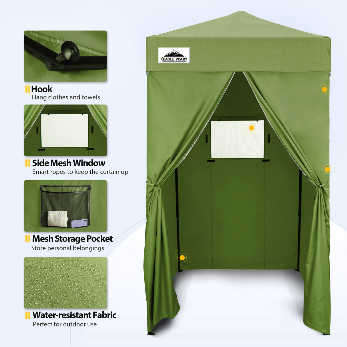 Flex Ultra Compact 4x4 Pop Up Changing Room Canopy