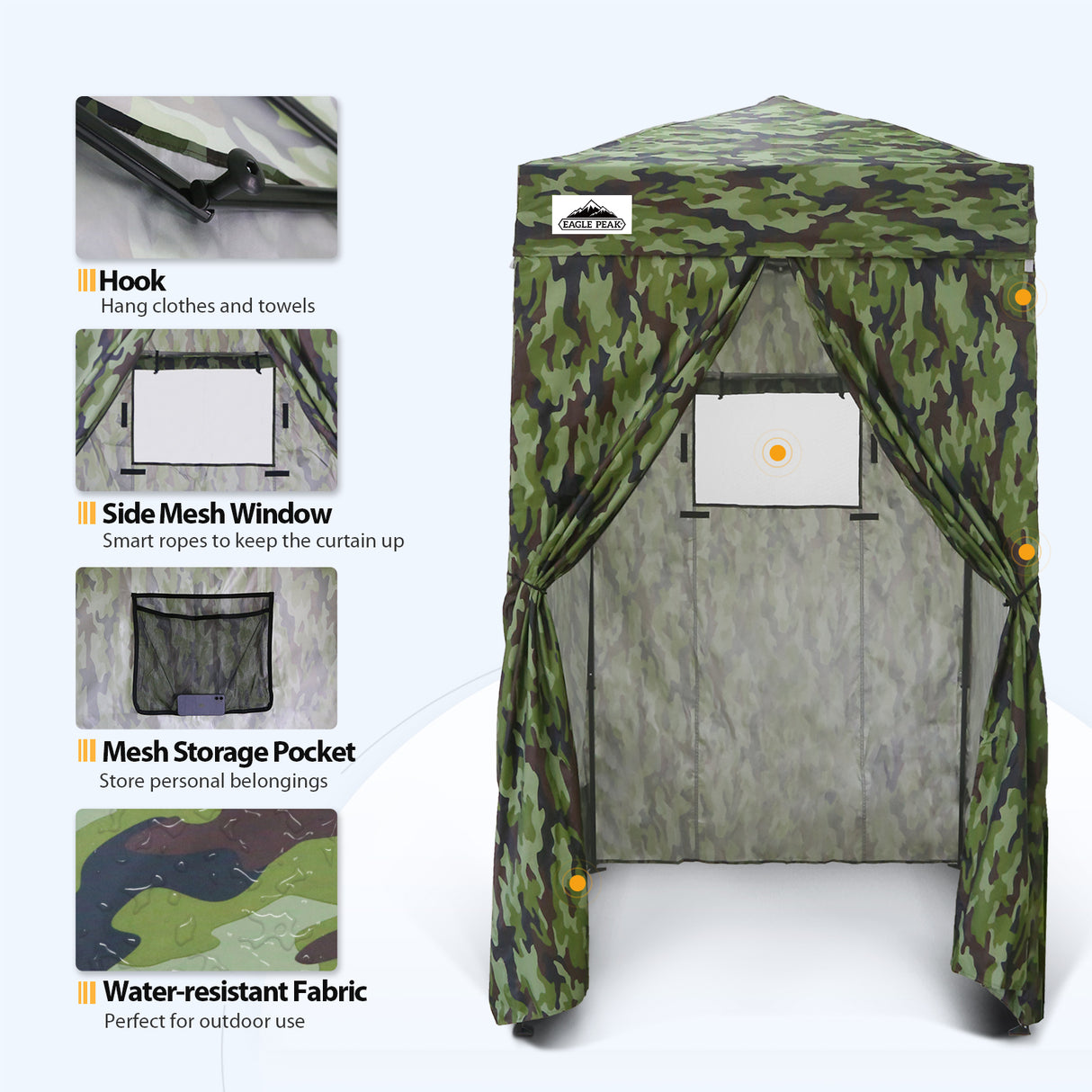 Flex Ultra Compact 4x4 Pop Up Changing Room Canopy