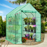 57'' x 57'' x 77'' Mini Walk - in Greenhouse - Eagle Peak Custom Canopy Tent