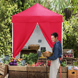 5x5 Instant Canopy with 4 - Side Wall Panels - Eagle Peak Custom Canopy Tent