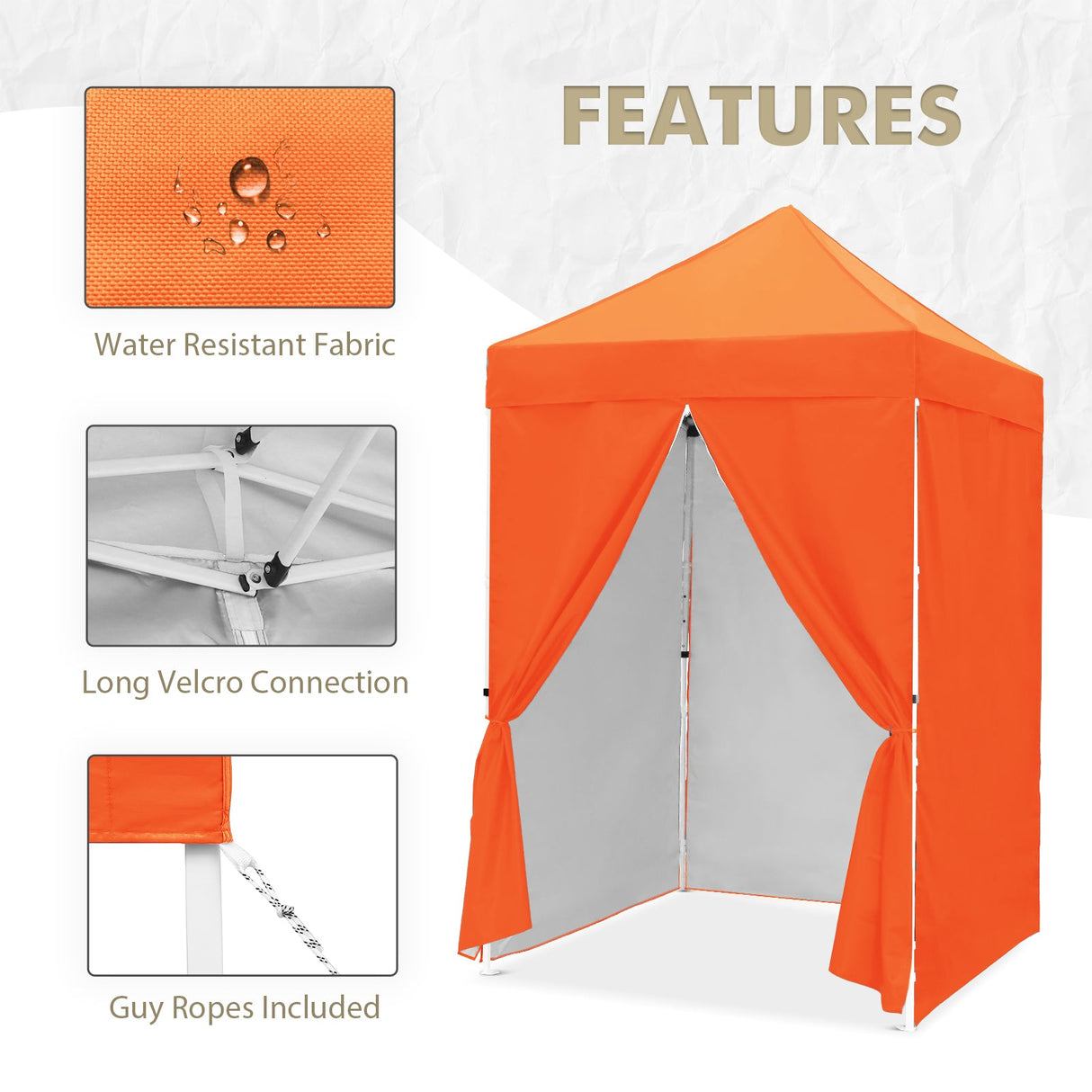 5x5 Instant Canopy with 4 - Side Wall Panels - Eagle Peak Custom Canopy Tent