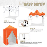 5x5 Instant Canopy with 4 - Side Wall Panels - Eagle Peak Custom Canopy Tent