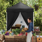 5x5 Instant Canopy with 4 - Side Wall Panels - Eagle Peak Custom Canopy Tent