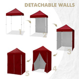 5x5 Instant Canopy with 4 - Side Wall Panels - Eagle Peak Custom Canopy Tent