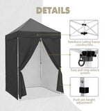 5x5 Instant Canopy with 4 - Side Wall Panels - Eagle Peak Custom Canopy Tent