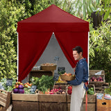 5x5 Instant Canopy with 4 - Side Wall Panels - Eagle Peak Custom Canopy Tent