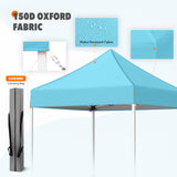 5x5 Pop Up Canopy Tent Instant Straight Leg Outdoor Canopy Easy Set - up - Eagle Peak Custom Canopy Tent