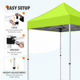 5x5 Pop Up Canopy Tent Instant Straight Leg Outdoor Canopy Easy Set - up - Eagle Peak Custom Canopy Tent