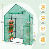 61"x28"x79"Walk in 3 - Tier Greenhouse - Eagle Peak Custom Canopy Tent