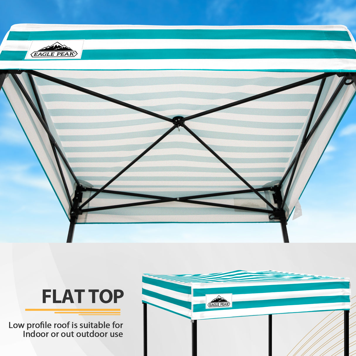 Flat Top 4x4 Pop-up Canopy Changing Room