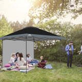 13x13 Pop Up Canopy Tent With Sidewall