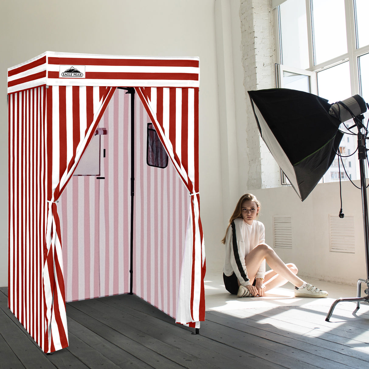 Flat Top 4x4 Pop-up Canopy Changing Room