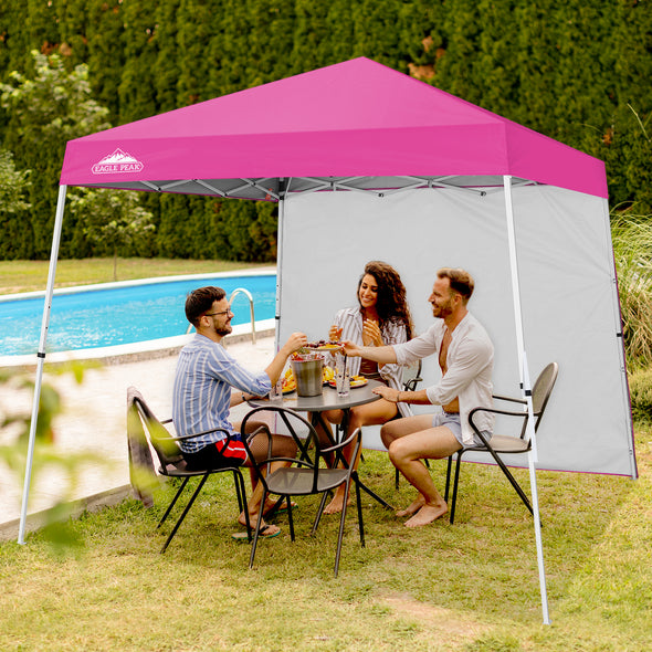 Gazebo Tent red size 2x2 meters portable and foldable pop-up canopy tent  8x8 feet for events