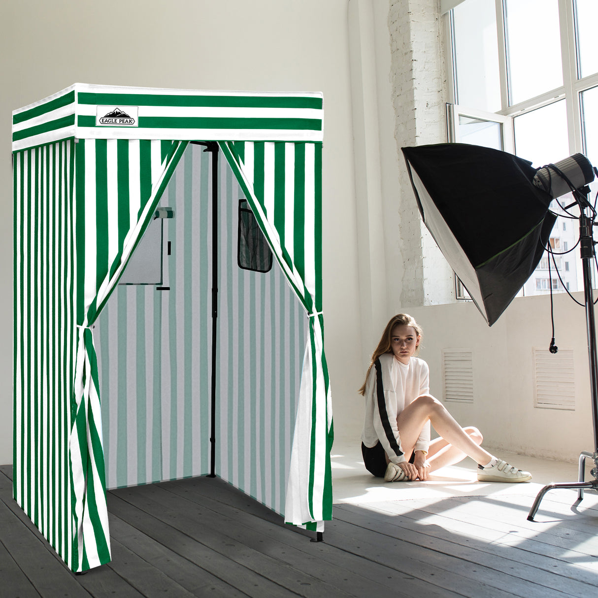 Flat Top 4x4 Pop-up Canopy Changing Room