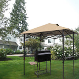 8x5 Pop up Grill Gazebo with Carry Bag and Air Vent - Eagle Peak Custom Canopy Tent