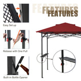 8x5 Pop up Grill Gazebo with Carry Bag and Air Vent - Eagle Peak Custom Canopy Tent