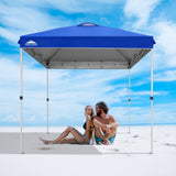 8x8 Pop Up Straight Leg Canopy with Wheeled Bag - Eagle Peak Custom Canopy Tent