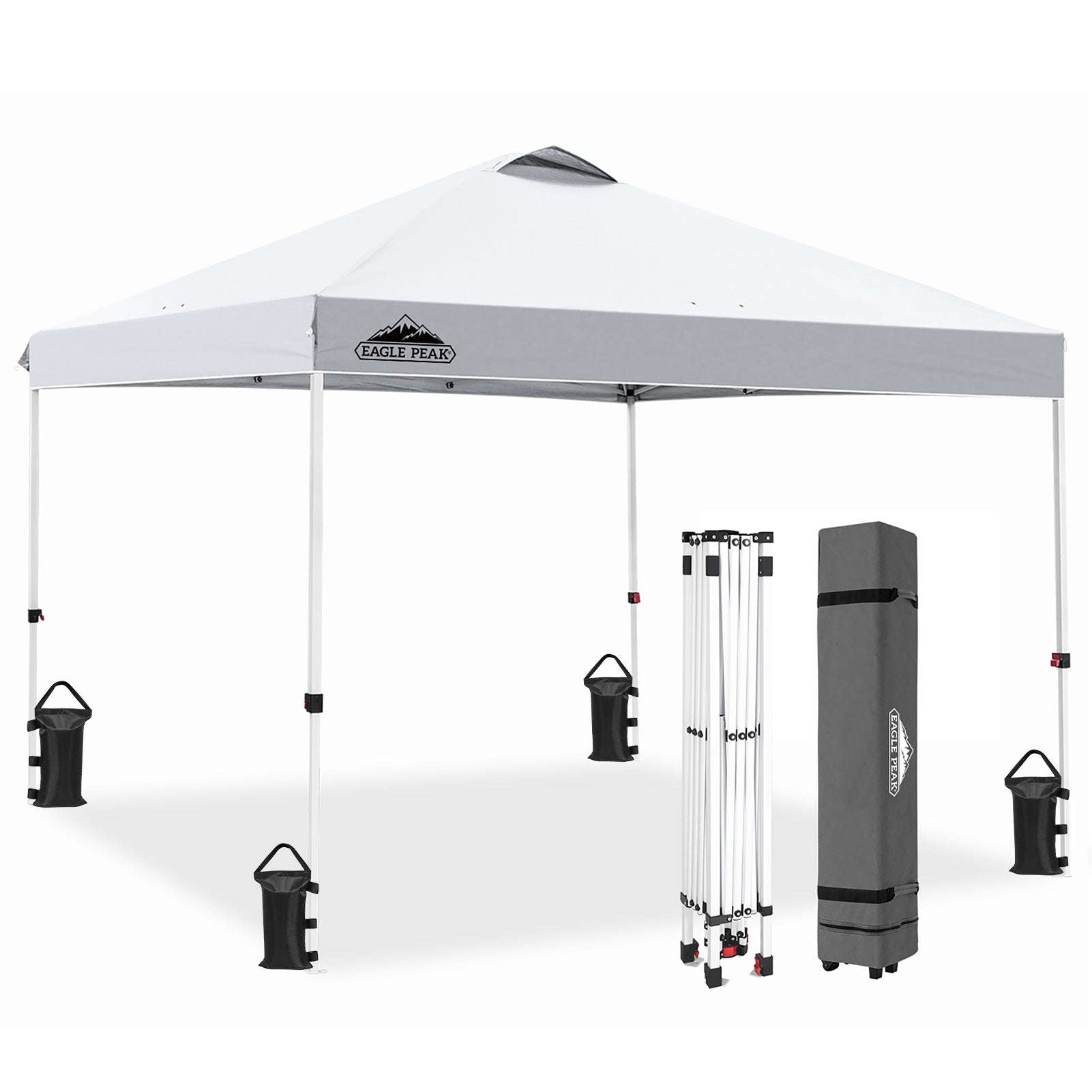 Center Push Easy Setup Canopy Tent Eagle Peak Custom Canopy Greenhouse