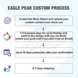 EAGLE PEAK 10x15 40mm Hex Leg Aluminum Commercial Custom Canopy