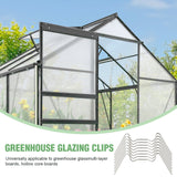 EAGLE PEAK 100pcs Greenhouse Glazing ClipsEAGLE PEAK 100pcs Greenhouse Glazing Clips - Eagle Peak Canopy and Outdoor Products