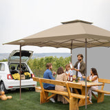 EAGLE PEAK 13x13 Straight Leg Pop Up Canopy Tent With sidewall - Eagle Peak Canopy and Outdoor Products