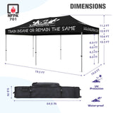 EAGLE PEAK 40mm Hex Leg Aluminum Commercial Custom Canopy Tent 10x20 - CLICK TO CONFIGURE - Package Prices Start at $1199.00 - Eagle Peak Custom Canopy Tent