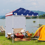 EAGLE PEAK 6.6x6.6 Pop Up Canopy Tent with Removable Sidewall - Eagle Peak Canopy and Outdoor Products