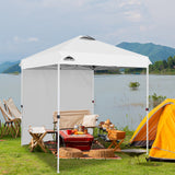 EAGLE PEAK 6.6x6.6 Pop Up Canopy Tent with Removable Sidewall - Eagle Peak Canopy and Outdoor Products