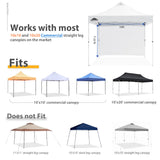 EAGLE PEAK Canopy SunWall for 10x10 Commercial Pop Up Canopy, 1 Sidewall - Eagle Peak Canopy and Outdoor Products