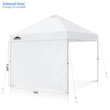 EAGLE PEAK Canopy SunWall for 10x10 Commercial Pop Up Canopy, 1 Sidewall - Eagle Peak Canopy and Outdoor Products