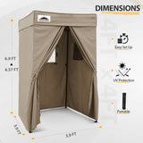 EAGLE PEAK Flat Top 4x4 Pop - up Canopy Changing Room - Eagle Peak Canopy and Outdoor Products