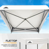 EAGLE PEAK Flat Top 4x4 Pop - up Canopy Changing Room - Eagle Peak Canopy and Outdoor Products