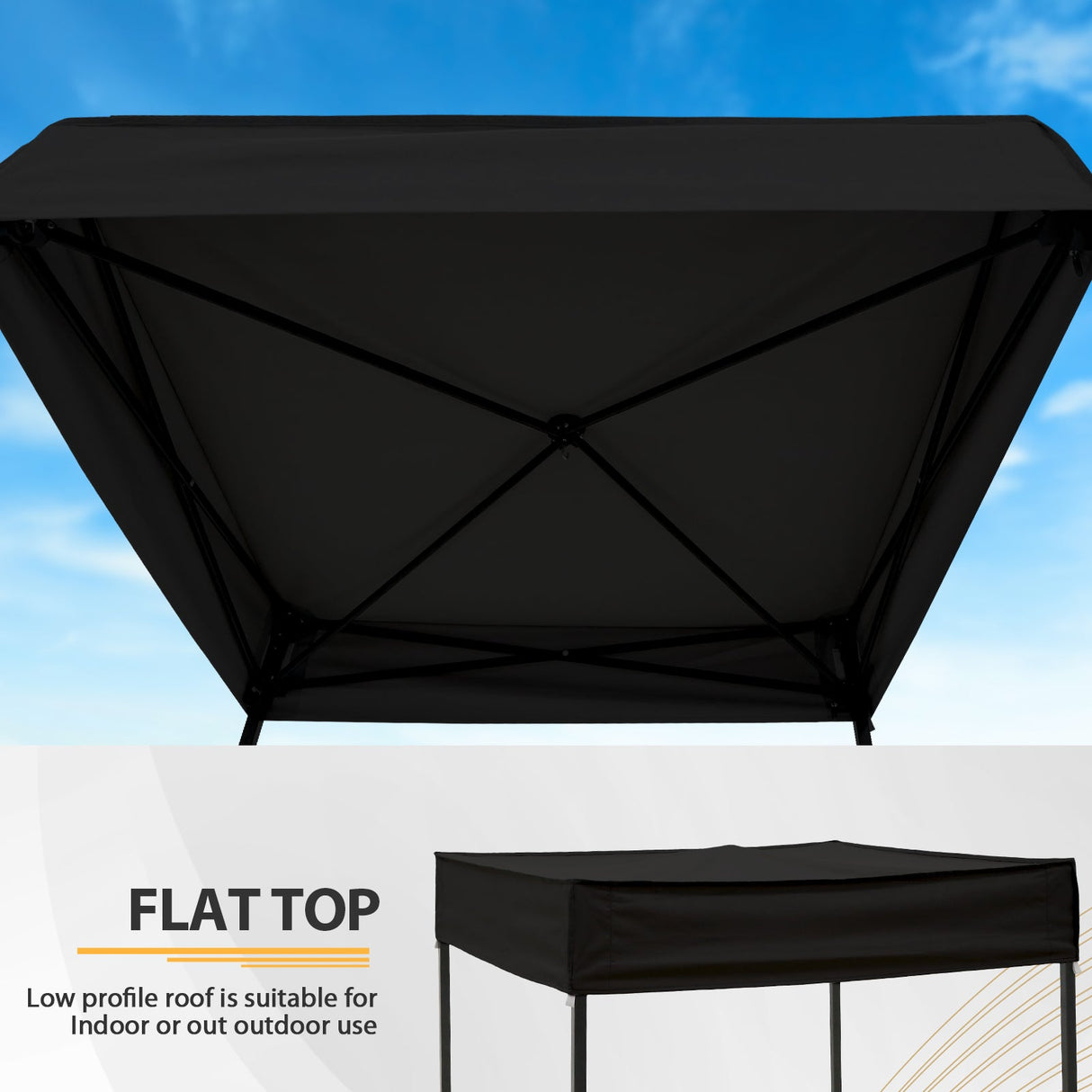 EAGLE PEAK Flat Top 4x4 Pop - up Canopy Changing Room - Eagle Peak Canopy and Outdoor Products