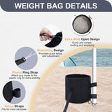 EAGLE PEAK Pop up Canopy Tent Weight Bags 160 lbs Pack of 4, Black - Eagle Peak Custom Canopy Tent