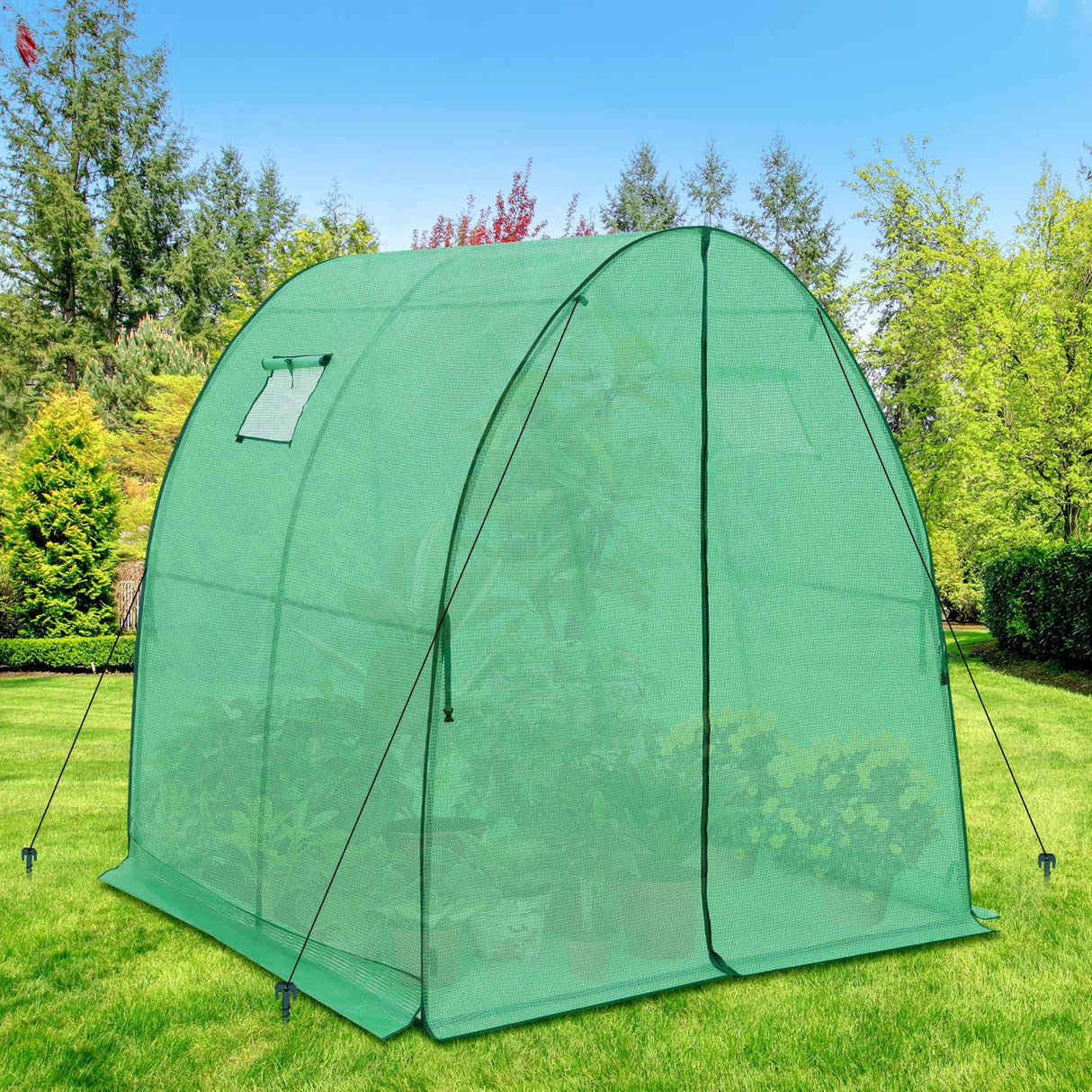 EAGLE PEAK Tunnel Greenhouse 70.9"x70.9"x78.7" - Eagle Peak Canopy and Outdoor Products