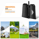 EAGLE PEAK Weight Bag Set for Use with Pop Up Canopy Tent - 4pcs Per Pack (Black) - Eagle Peak Canopy and Outdoor Products