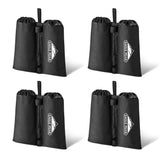 EAGLE PEAK Weight Bag Set for Use with Pop Up Canopy Tent - 4pcs Per Pack (Black) - Eagle Peak Canopy and Outdoor Products