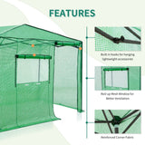 Easy Setup 8x6 Instant Pop Up Greenhouse - Eagle Peak Custom Canopy Tent