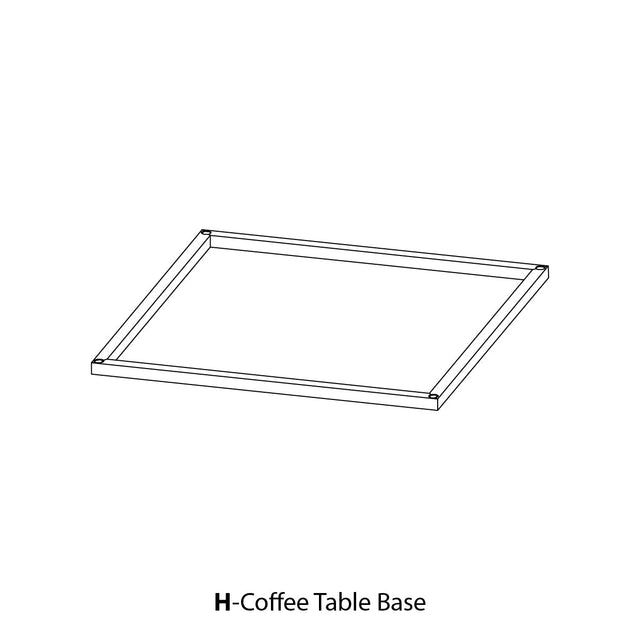 EP - FOH - Part H Coffee Table Base - Eagle Peak Custom Canopy Tent