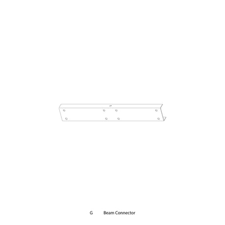 FTPG100TEX - GRY - Part G Beam Connector - Eagle Peak Canopy and Outdoor Products