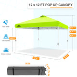 12x12 ft Pop Up Canopy Tent