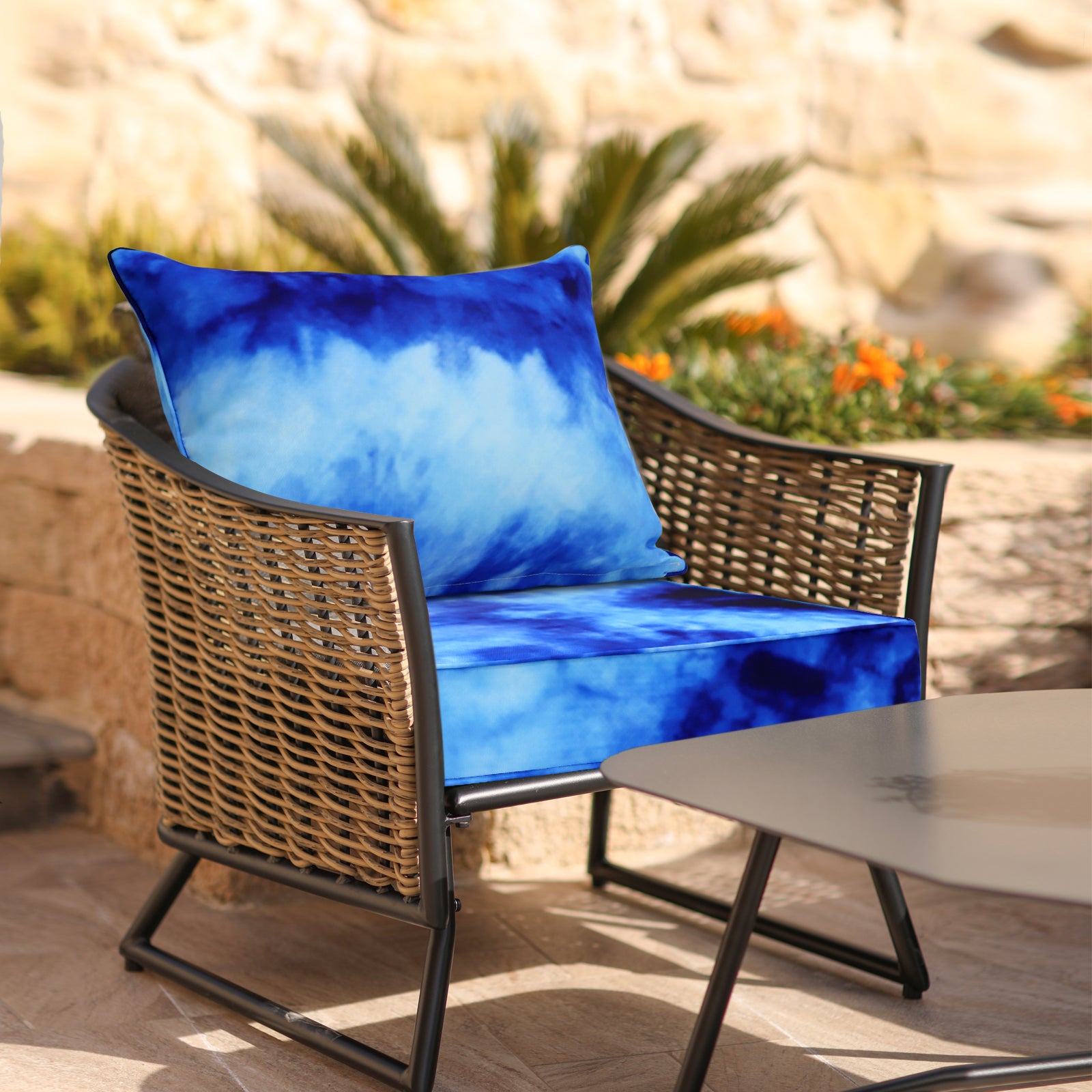 Outdoor deep cushion set sale