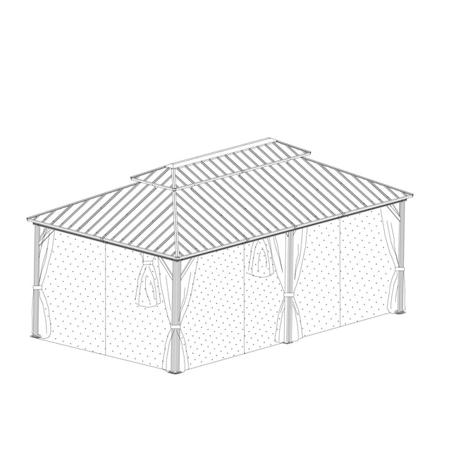 GB01 - 240MW - Frame - Eagle Peak Custom Canopy Tent