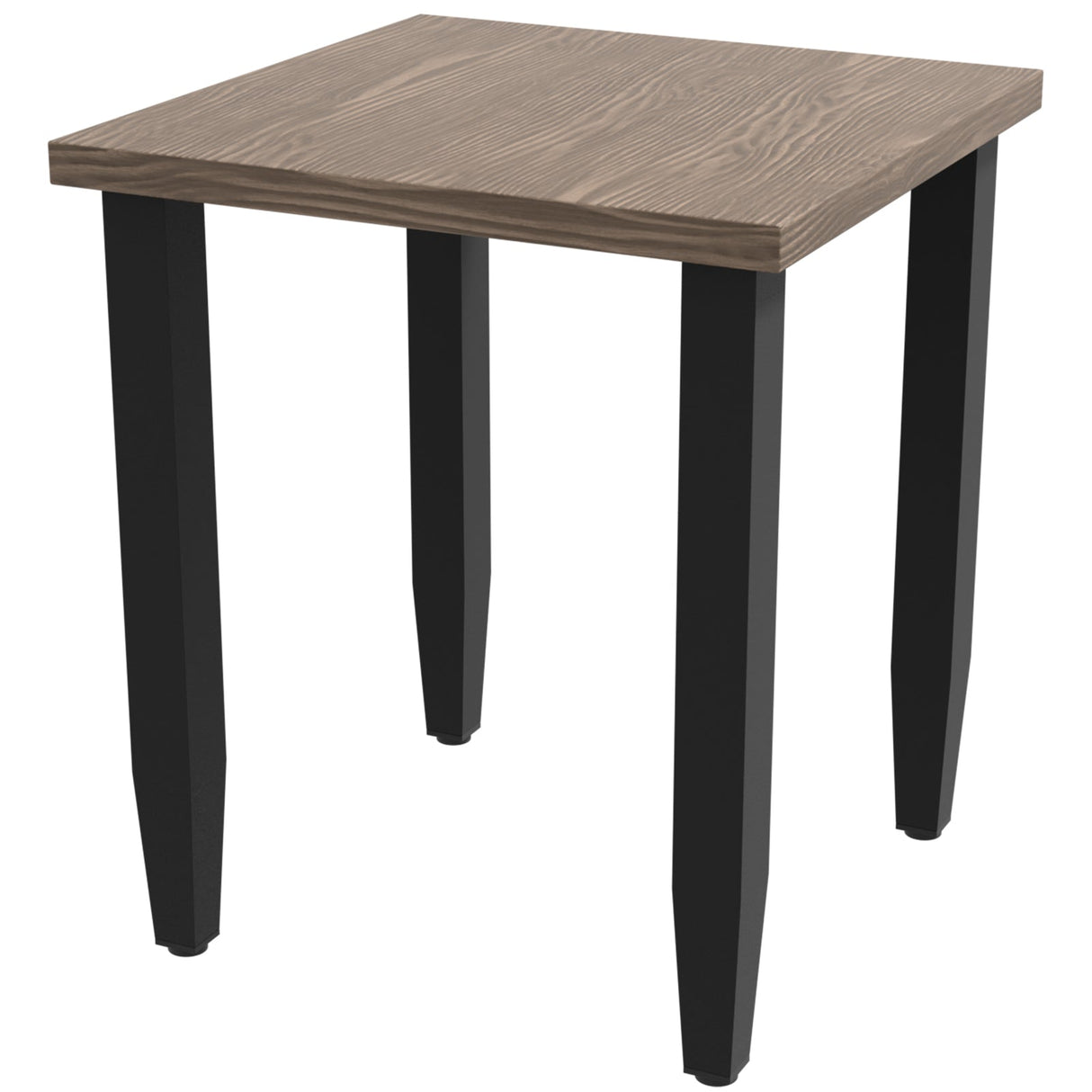 Modern Outdoor Side Table, Wood Grain Top - Eagle Peak Custom Canopy Tent